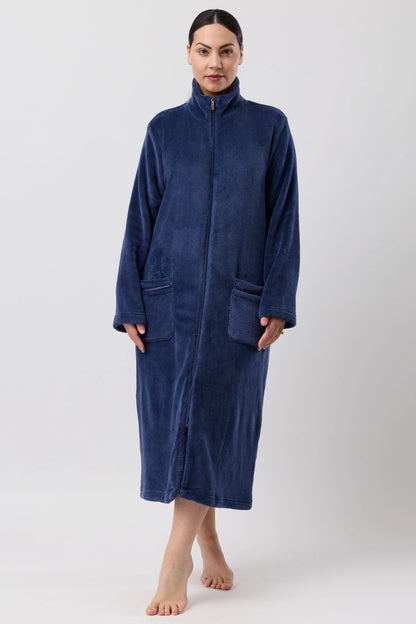Zip Gown Polyester Fleece SK940