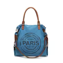 Paris Republic Canvas Tote Bag