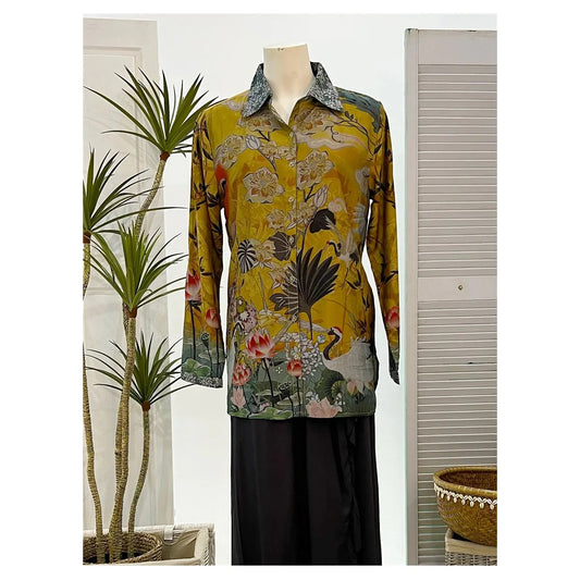 Cienna Lotus Sunset Shirt J55