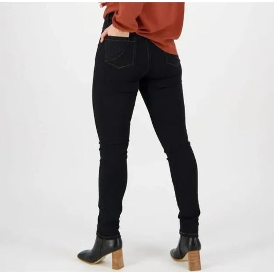 SKINNY Leg Basket Weave Jean 5535