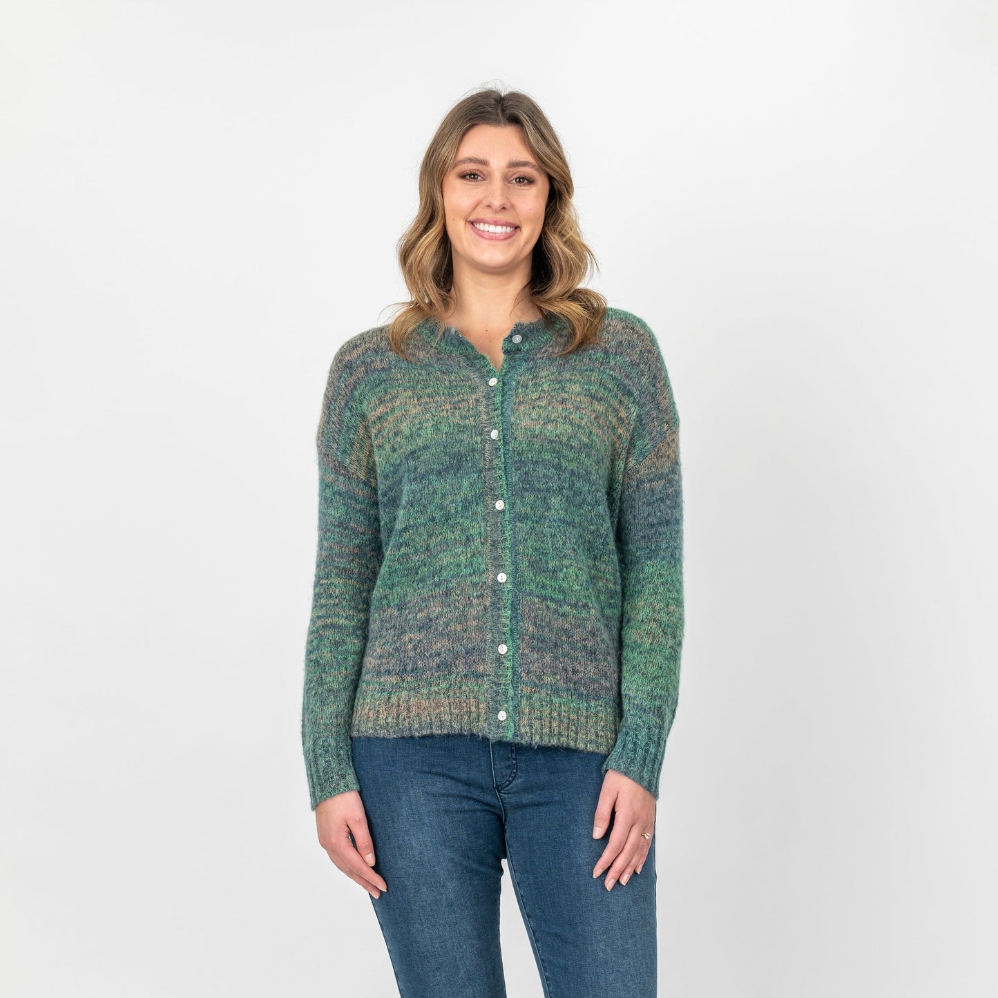 Maglia Crew Neck Cardigan W438