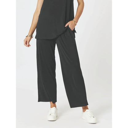 Travel Jersey Wide Leg Pant 48405