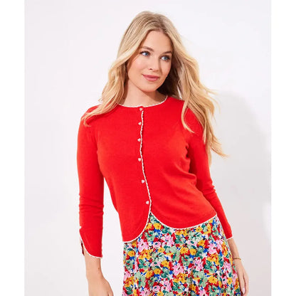 Sylvie Tulip  Fine Knit Cardi WK800