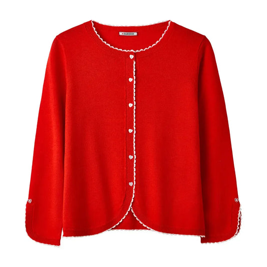 Sylvie Tulip  Fine Knit Cardi WK800