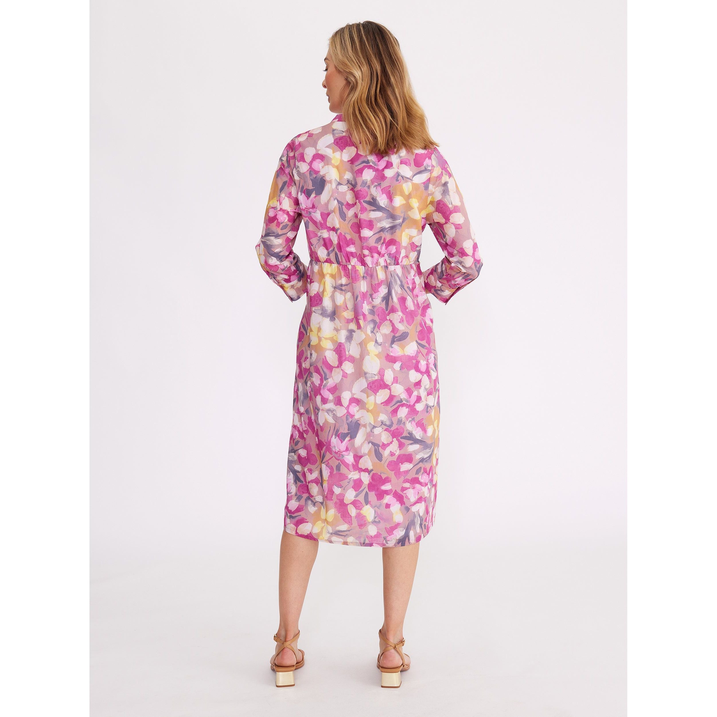 Rose Petal Print Dress