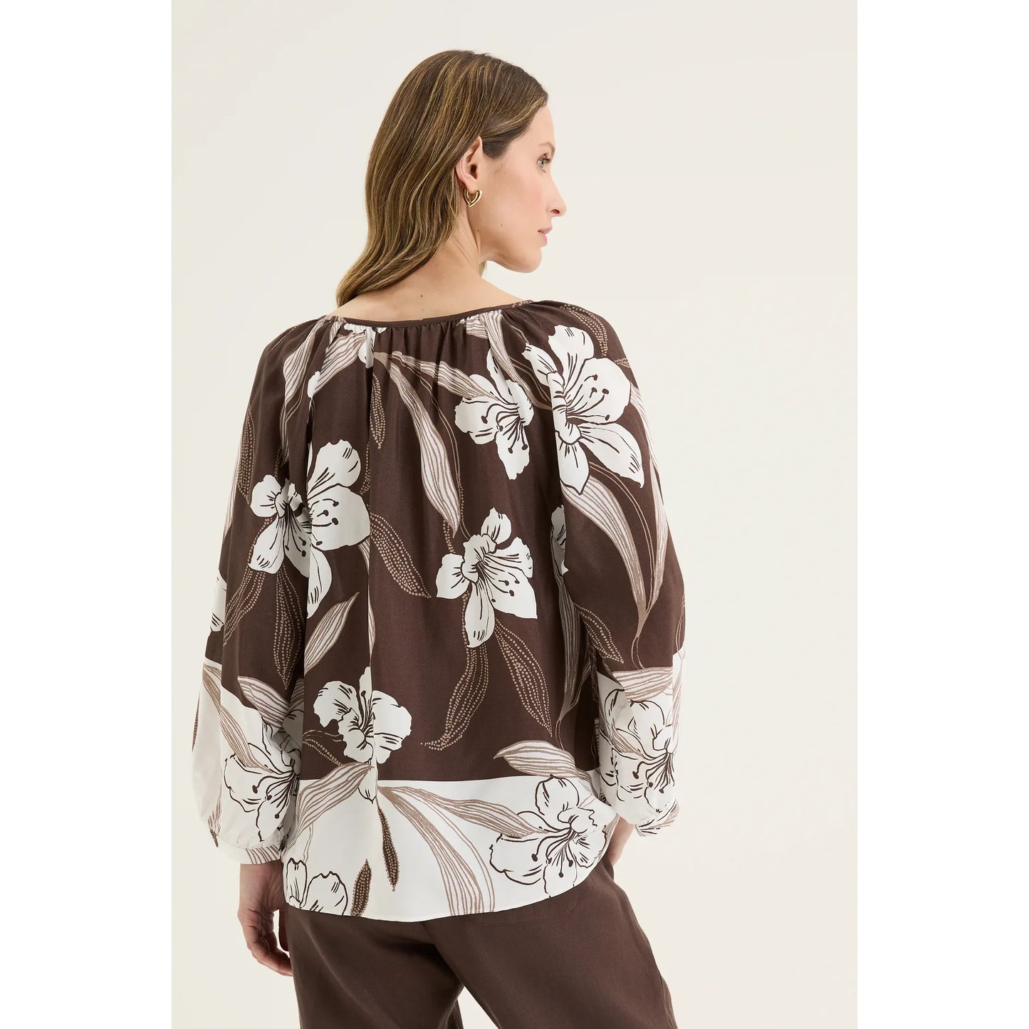 Fiore Print Top YT4283