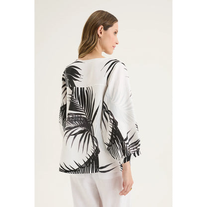 Frond Print Top YT4292