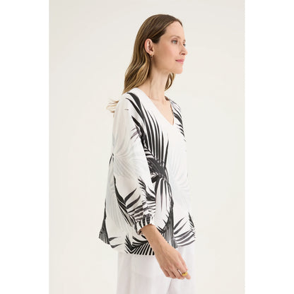 Frond Print Top YT4292