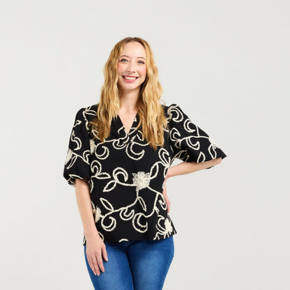 Zafina Harper Top Z3006-2