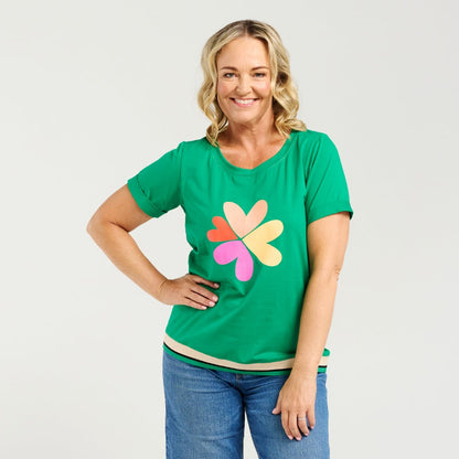 Mia T-Shirt Green Z5004A