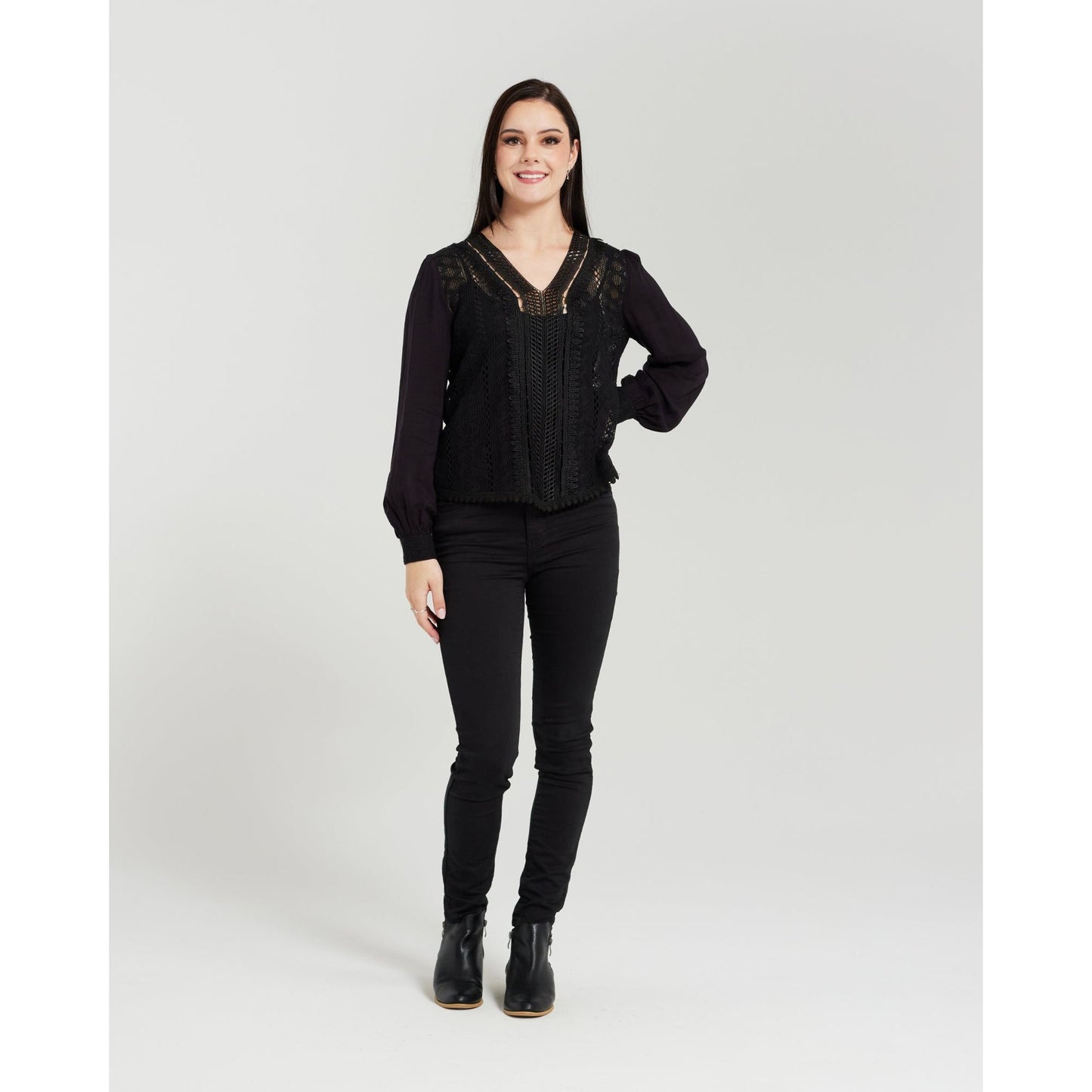 Felicia Top Black