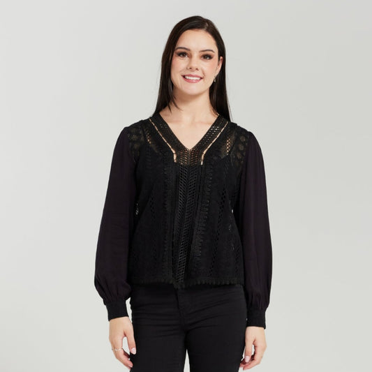 Felicia Top Black