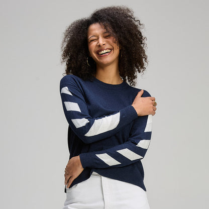 Sleeve Accent Jumper ZP8105