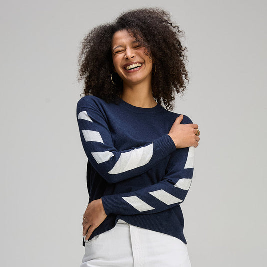 Sleeve Accent Jumper ZP8105