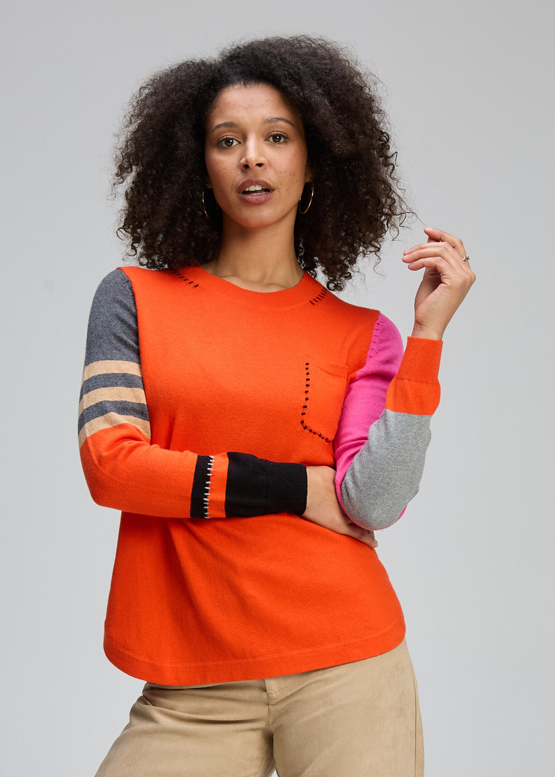 Pocket Detail Jumper ZP8124