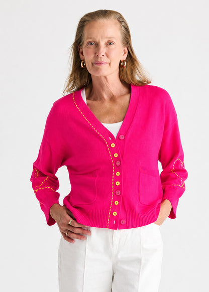 Pop Pink Sweet Heart Cardi ZP8821