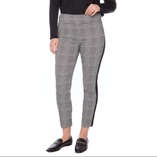 Techno Plaid Ankle Pant 68235