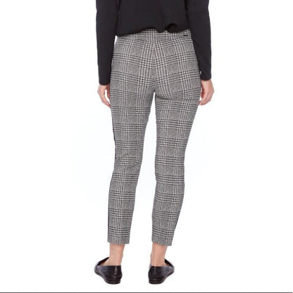 Techno Plaid Ankle Pant 68235