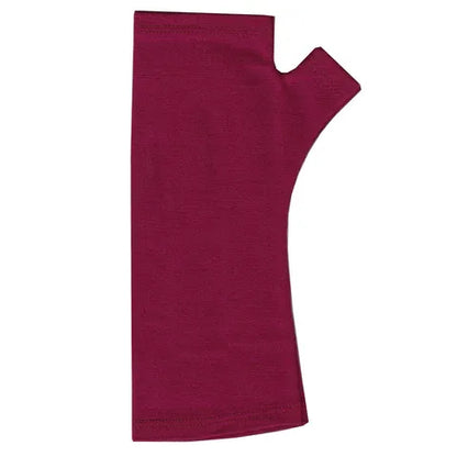 Plain Merino Fingerless Gloves