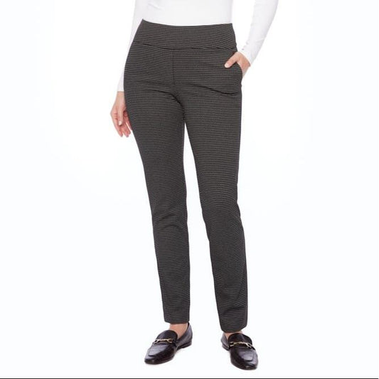 Jacquard Slim Ankle Pant 68273