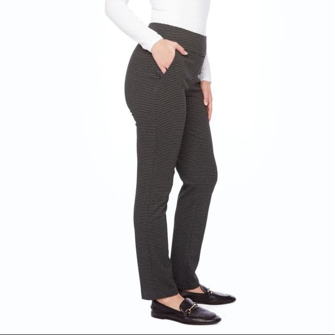 Jacquard Slim Ankle Pant 68273