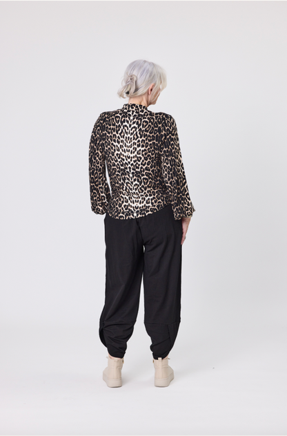 Evie Leopard Print Top LTD313