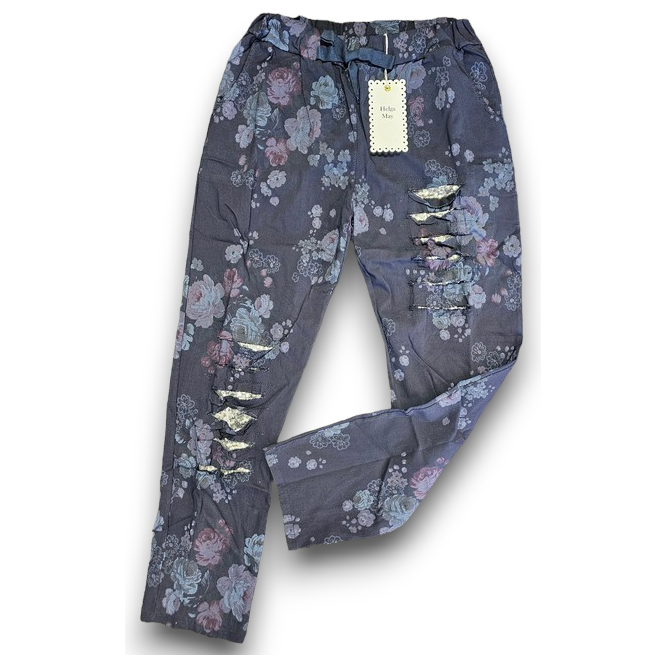 Helga May High Tea Ripped Pants