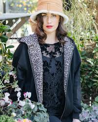 Siena Black/Leopard Jkt GH115