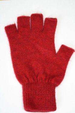 Comfort Gloves Possum Merino Half Finger