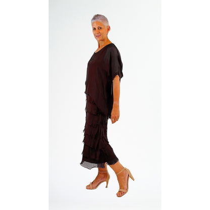 La Strada Silk Layer Dress LSD21-703