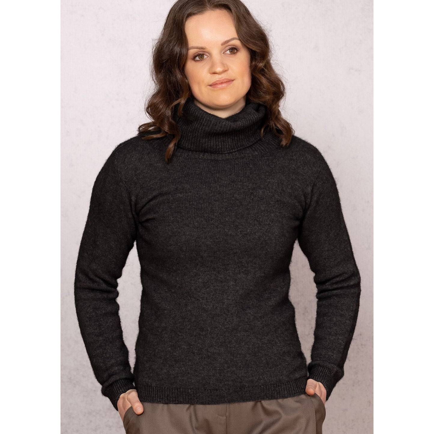 Polo Neck Possum Merino NW3172