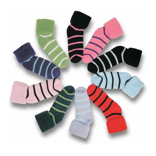 Comfort Striped Bed Socks
