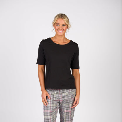 Vassalli Boat Neck Top 4262