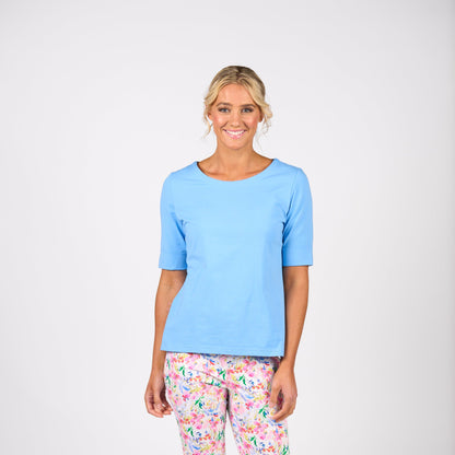 Vassalli Boat Neck Top 4262