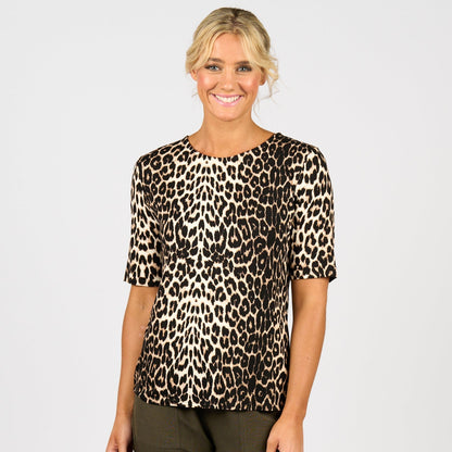 Vassalli Round Neck Knit Top 4329