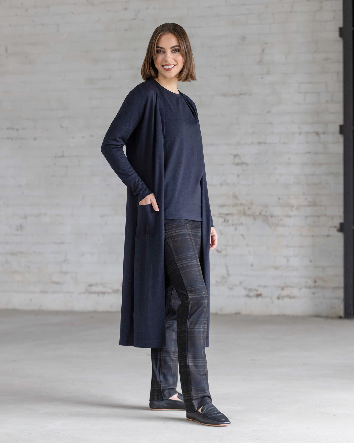 Suki Midnight Coatigan 4494