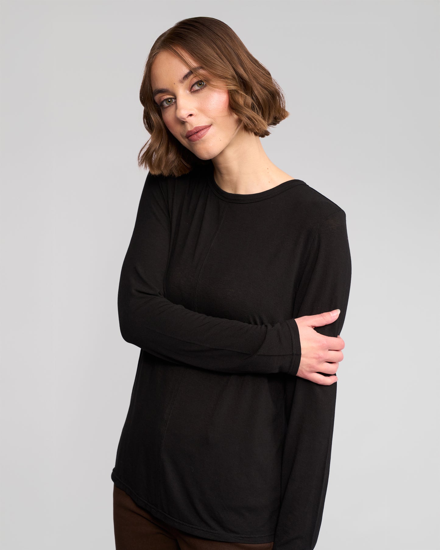 Round Neck Layer Top 4497