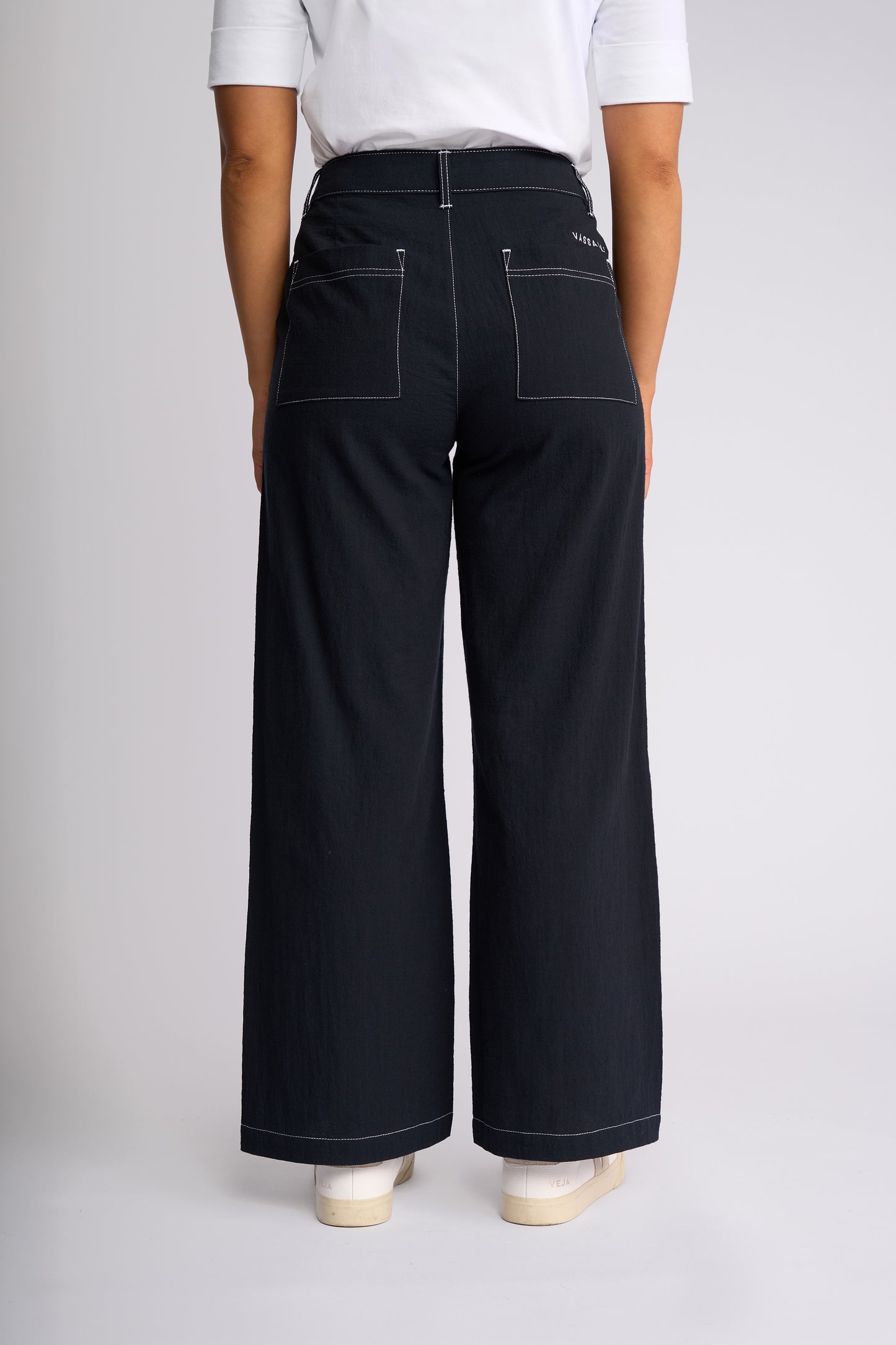 Oslo Wide Leg Ankle Pant 5054