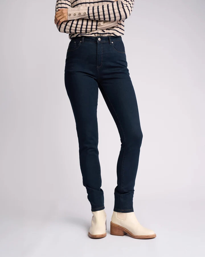 Reign SKINNY Basket Weave Jean 5535