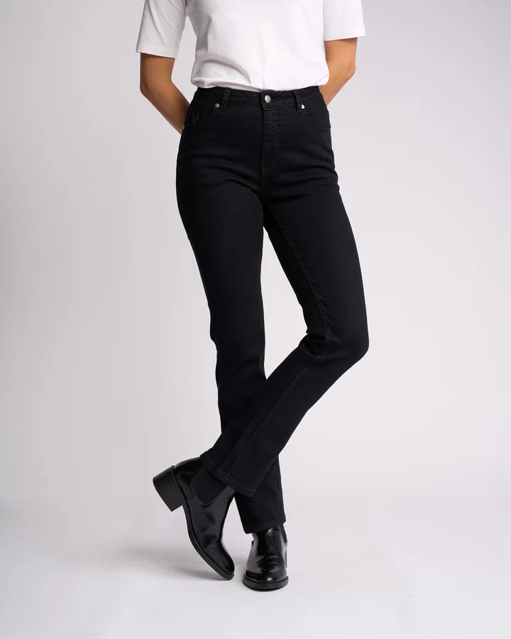 Lotus SLIM Leg Heavy Top Stitch Jean 5719
