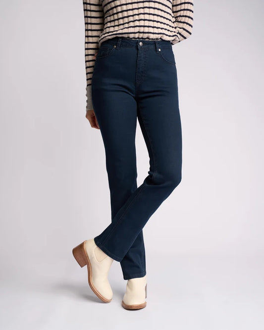 Lotus SLIM Leg Heavy Top Stitch Jean 5719
