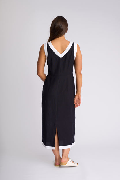 Oak Ink/White Dress 6126