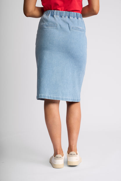 Light Wash Denim Terra Skirt 7066