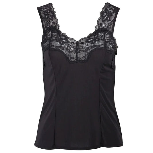 Essence Singlet Camisole w Lace Insert