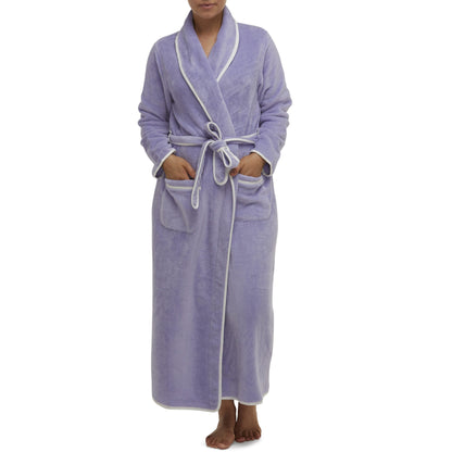 YUU Satin Trim Robe Y806